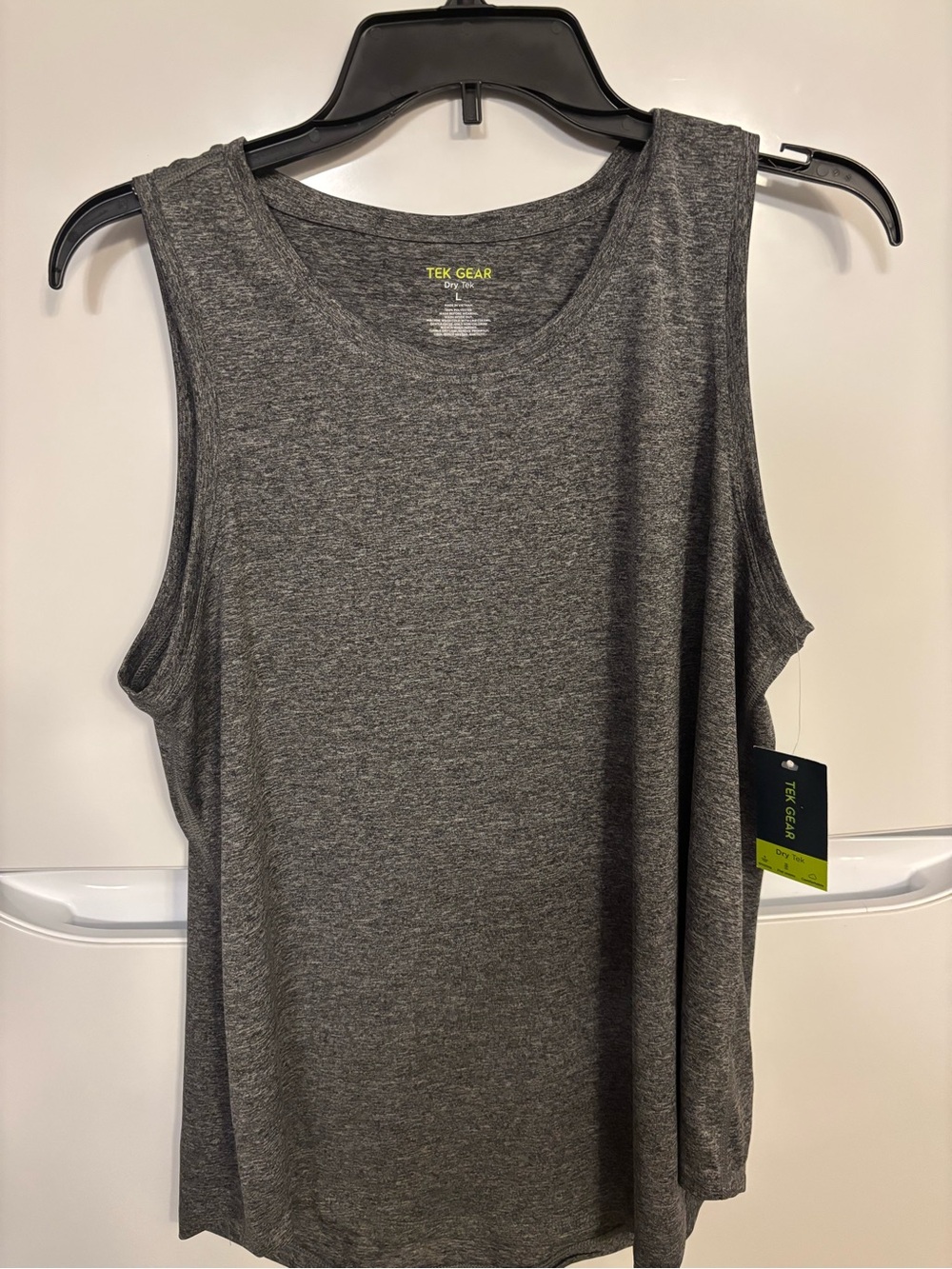 tek gear Men's Heather Gray Athletic Tank Top